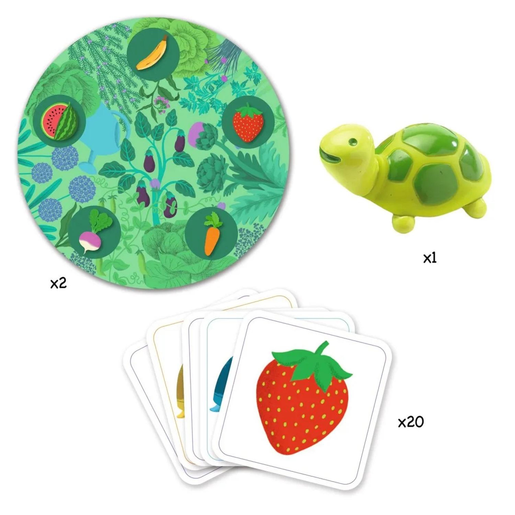 Voir la diapositive 3 : Djeco Jeu des tout petits - little memo garden