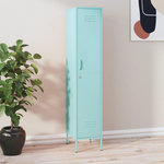 VIDAXL Armoire a casiers Vert menthe 35x46x180 cm Acier