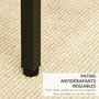 Voir la diapositive 5 : HOMCOM Ensemble table de bar 4 tabourets design industriel métal noir aspect bois