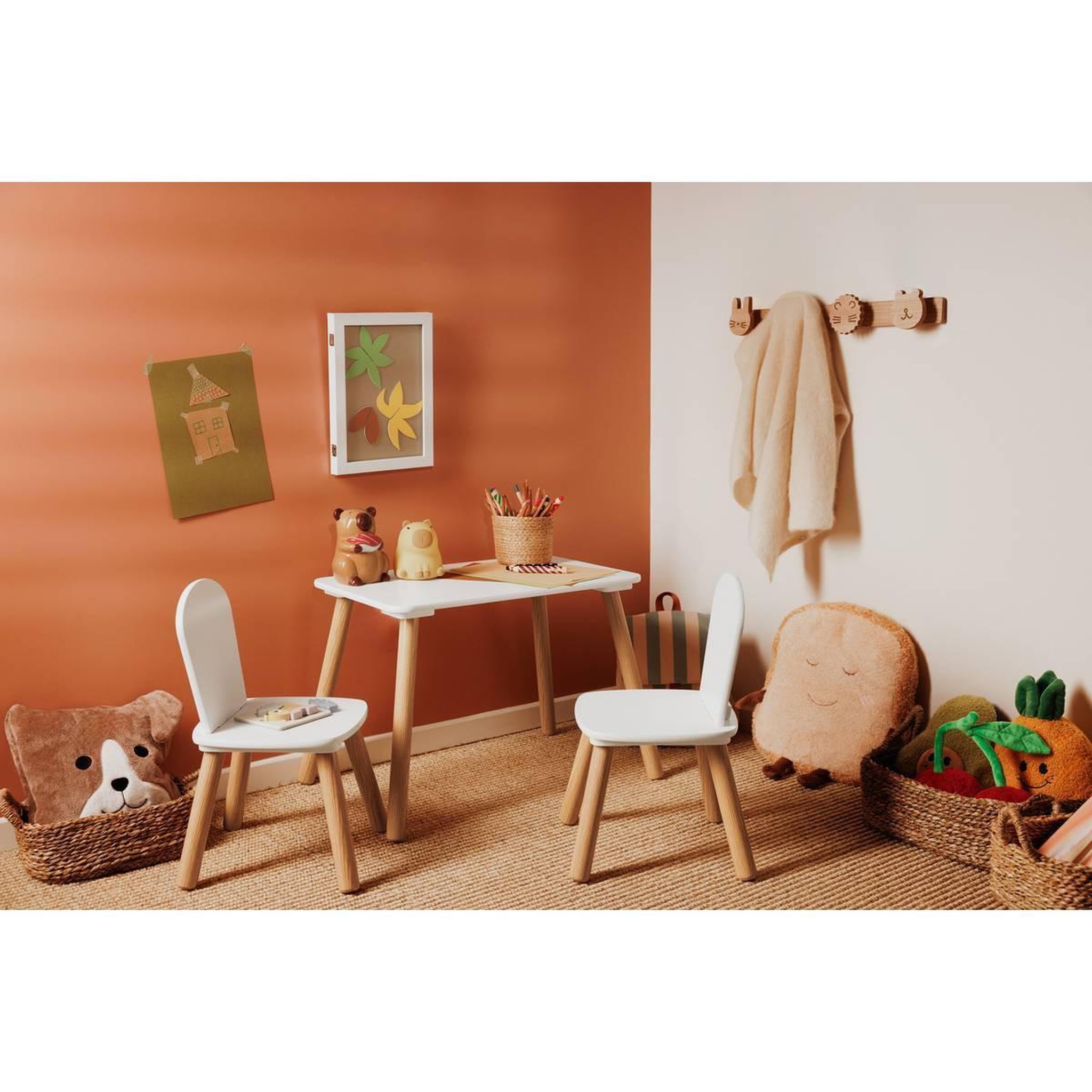 Voir la diapositive 5 : Atmosphera Kids Tirelire Enfant en Dolomite  Capybara  15cm Marron