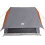 Voir la diapositive 6 : VIDAXL Tente de Camping en A 3 Personnes Grise et Orange Étanche