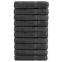 Voir la diapositive 1 : VIDAXL Serviettes de qualité supérieure SOLUND 10 pcs anthracite