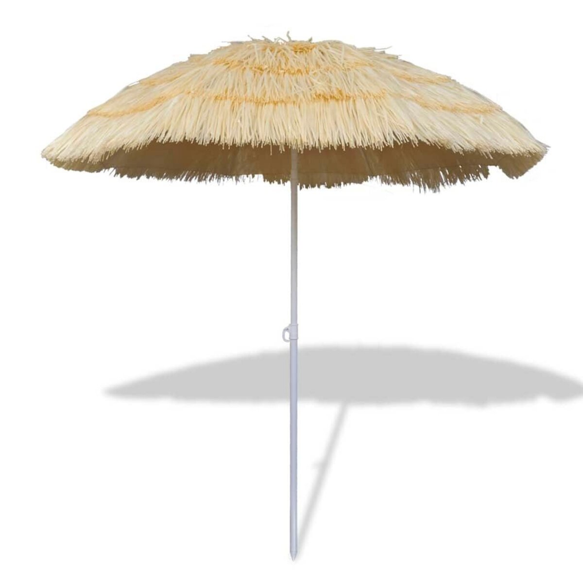 VIDAXL Parasol de plage inclinable style Hawaii