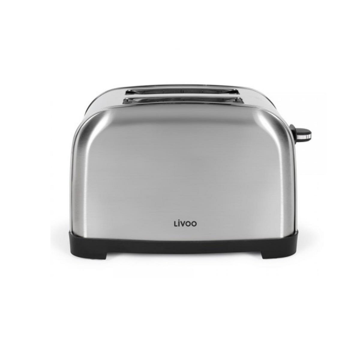 LIVOO Grille-pains 2 fentes 850w gris - DOD196