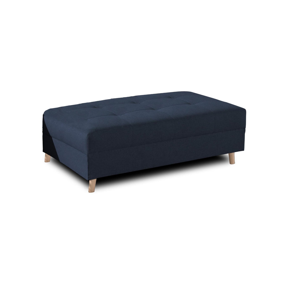 LISA DESIGN Rune - canapé d'angle - avec pouf d'appoint - 4 places - style scandinave - droit