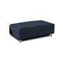 Voir la diapositive 4 : LISA DESIGN Rune - canapé d'angle - avec pouf d'appoint - 4 places - style scandinave - droit