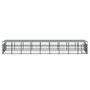 Voir la diapositive 3 : VIDAXL Chenil d'exterieur avec toit pour chiens Acier 16,89 m²