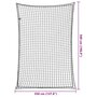 Voir la diapositive 6 : VIDAXL Filet pour remorque avec corde elastique noir 5x3,5 m PP