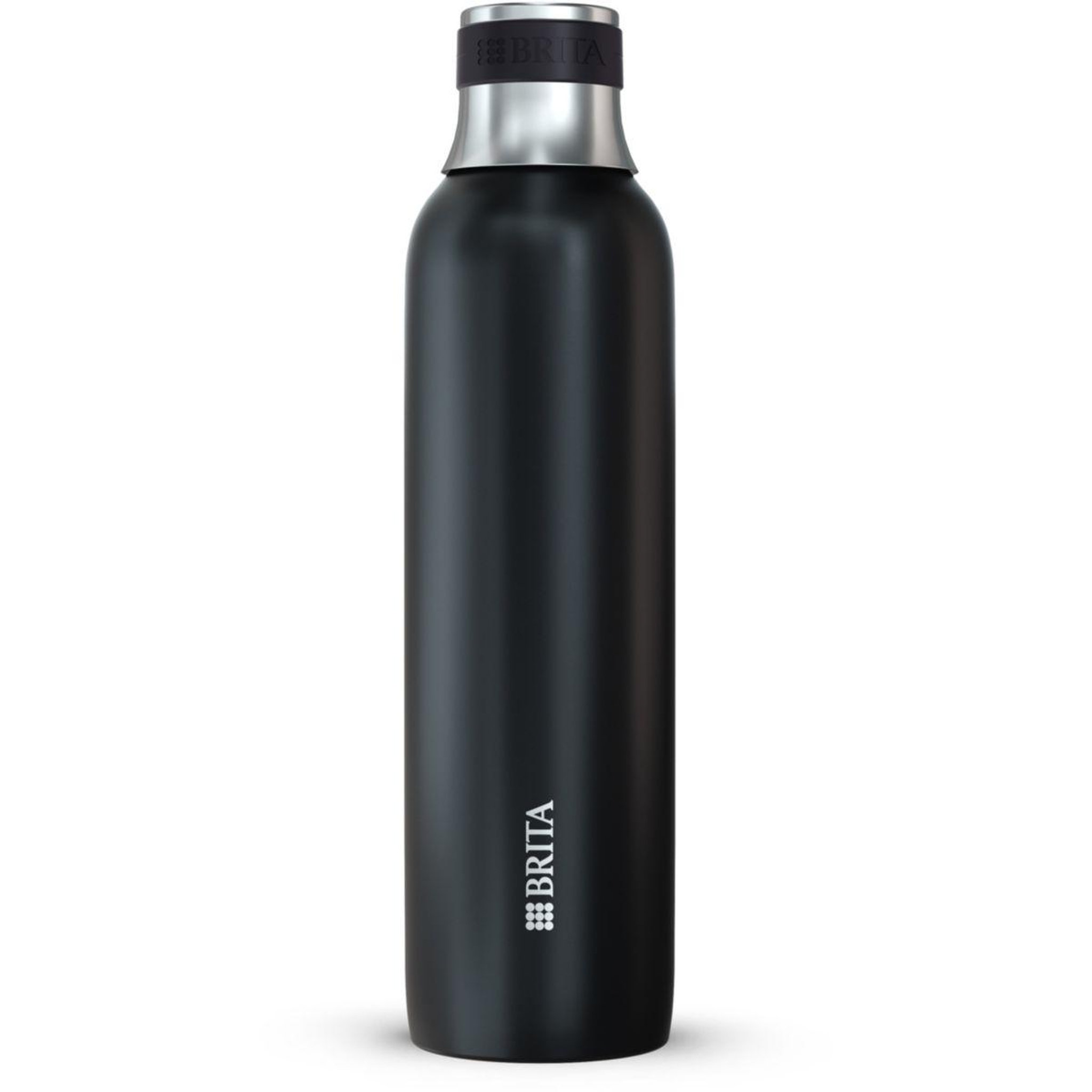Voir la diapositive 1 : Brita Bouteille isotherme noire sodatrio 0.65l