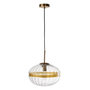 Voir la diapositive 1 : Paris Prix Lampe Suspension en Verre  Murray  30cm Transparent