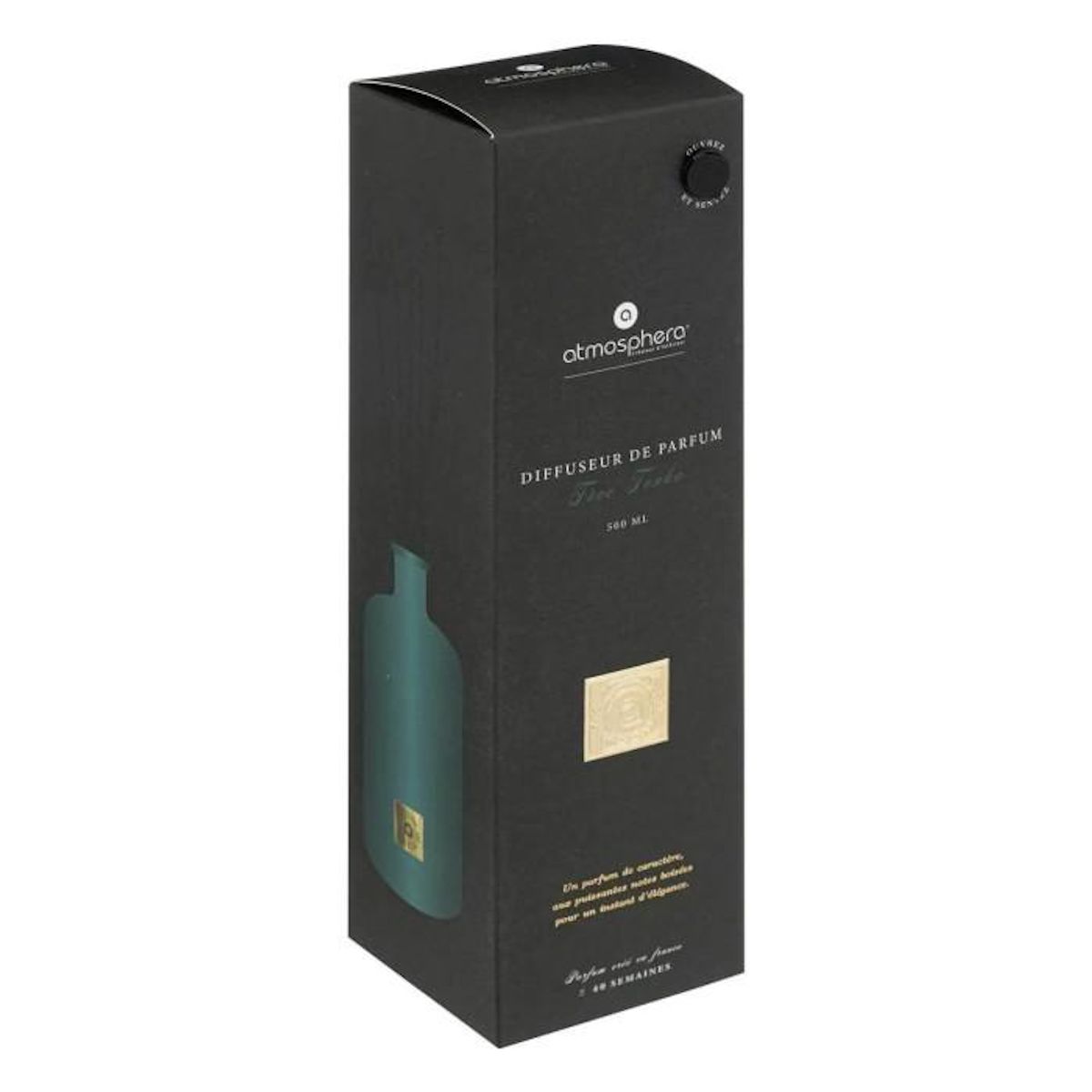 ATMOSPHERA Diffuseur de Parfum  Enzo  500ml Fève de Tonka