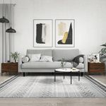 VIDAXL Tables basses 2 pcs chene marron 50x50x40 cm bois d'ingenierie