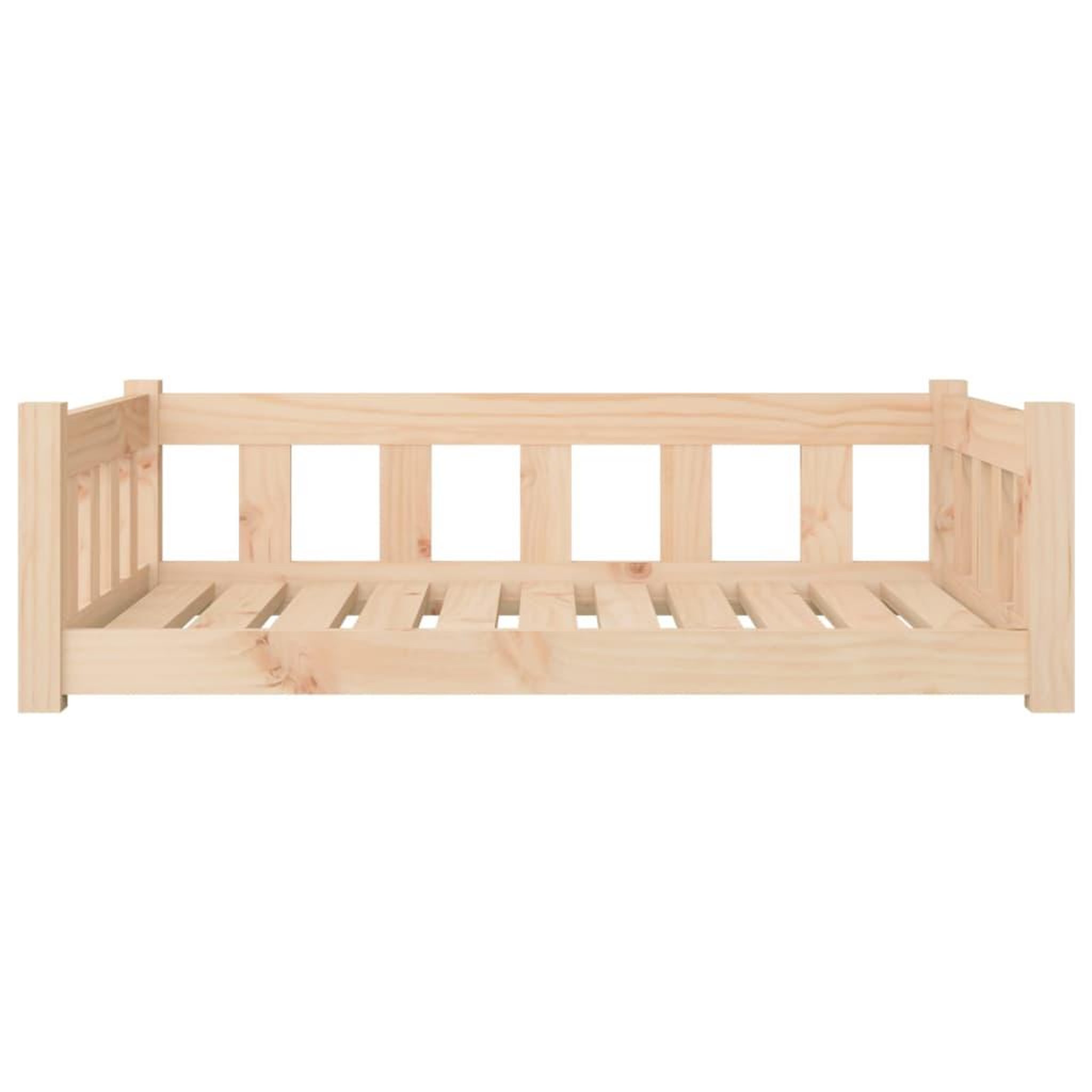 Voir la diapositive 4 : VIDAXL Lit pour chien 95,5x65,5x28 cm bois de pin solide