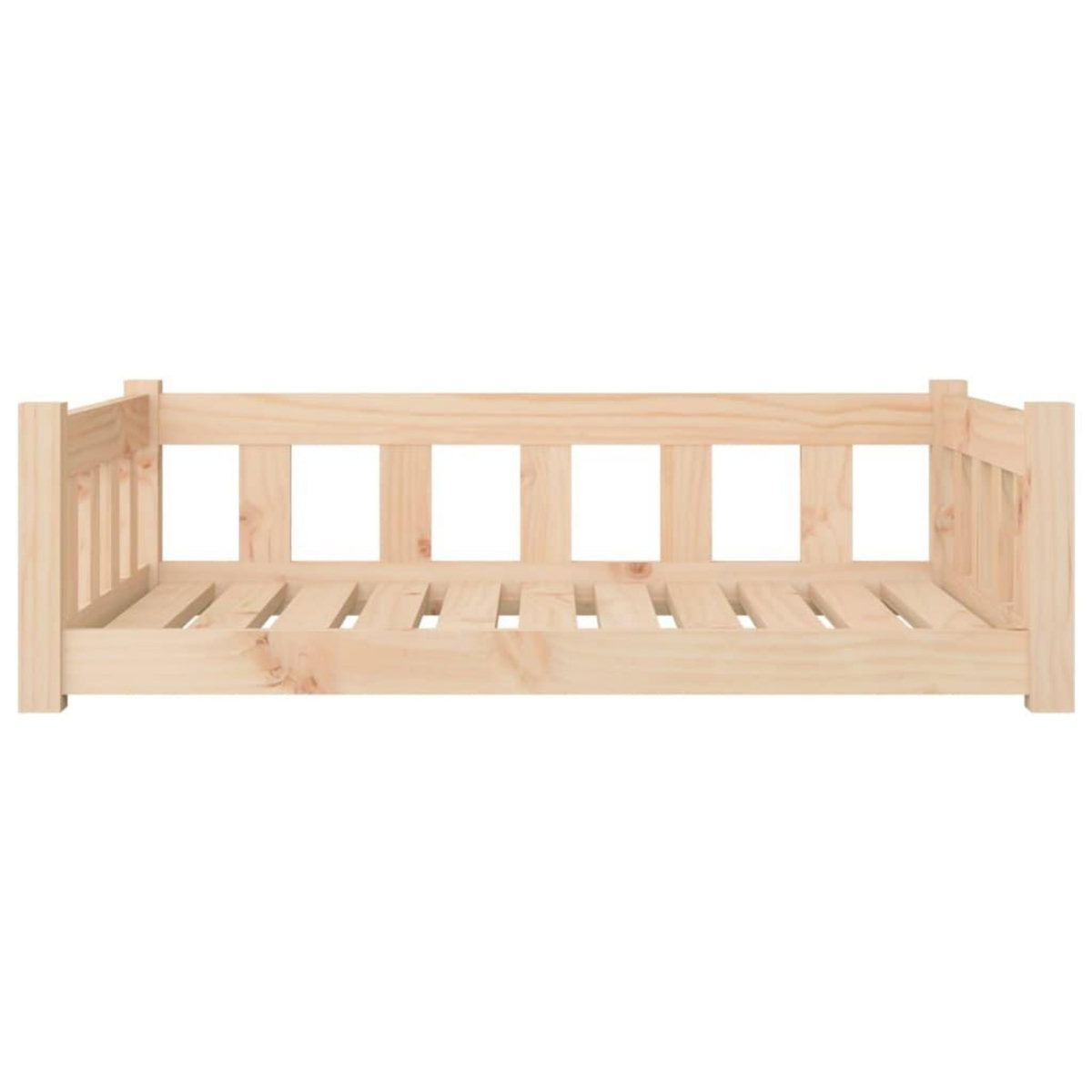 VIDAXL Lit pour chien 95,5x65,5x28 cm bois de pin solide