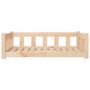 Voir la diapositive 4 : VIDAXL Lit pour chien 95,5x65,5x28 cm bois de pin solide