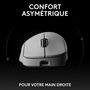 Voir la diapositive 3 : Logitech Souris Gamer Sans Fil PRO X SUPERLIGHT2 DEX LIGHTSPEED Blan