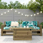 Voir la diapositive 3 : VIDAXL Table de jardin 100x50x75 cm bois de pin impregne