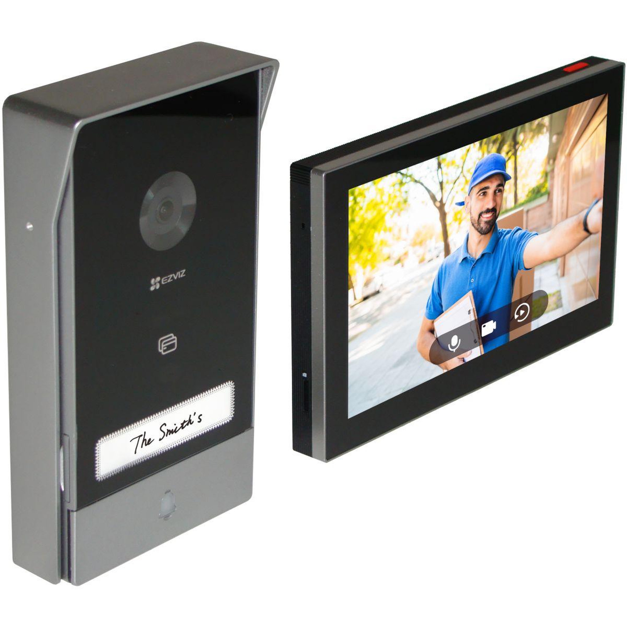 Voir la diapositive 2 : EZVIZ Visiophone HP7 2K / Ecran 7 pouces