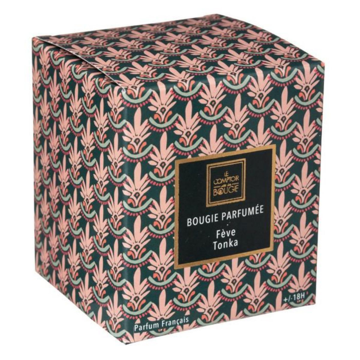 COMPTOIR DE LA BOUGIE Bougie Parfumée en Verre  Neda  8cm Tonka