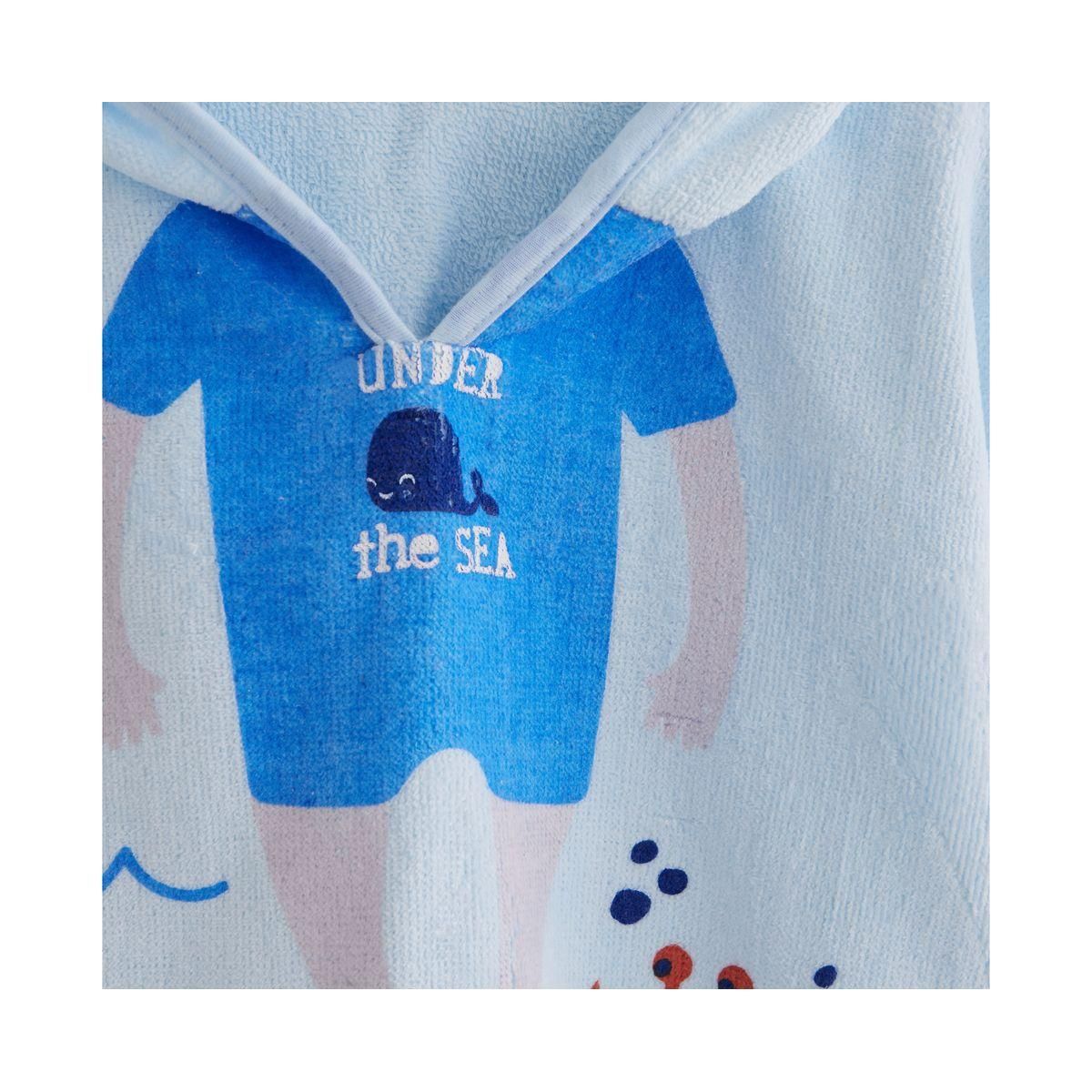 IN EXTENSO Cape de bain plongeur bébé garçon