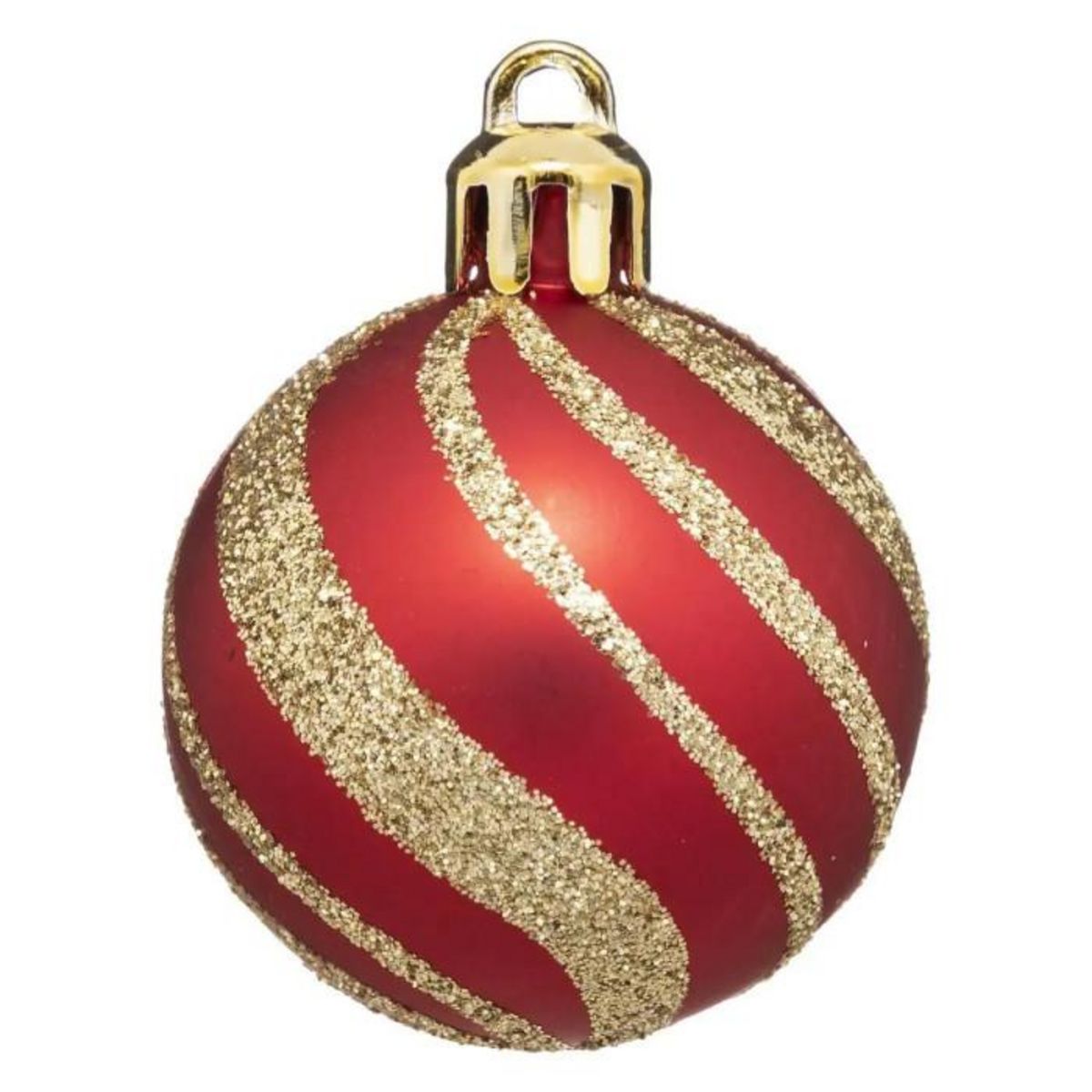 ATMOSPHERA Lot de 12 Boules de Noël  Délice des Fêtes  4cm Multicolore