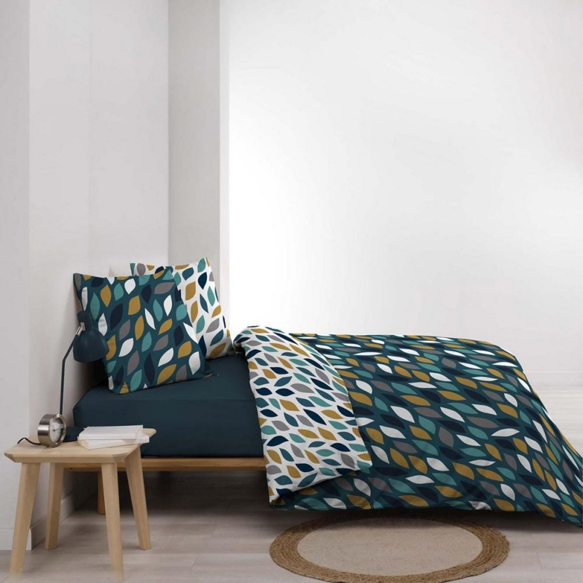 Douceur d'Intérieur Housse de couette 240x220 + 2 taies Belize microfibre