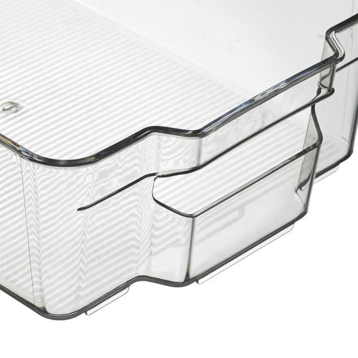 Paris Prix Bac de Rangement Frigo  Line  6L Transparent