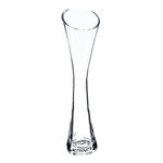 ATMOSPHERA Soliflore en Verre Évasé  Tia  30cm Transparent