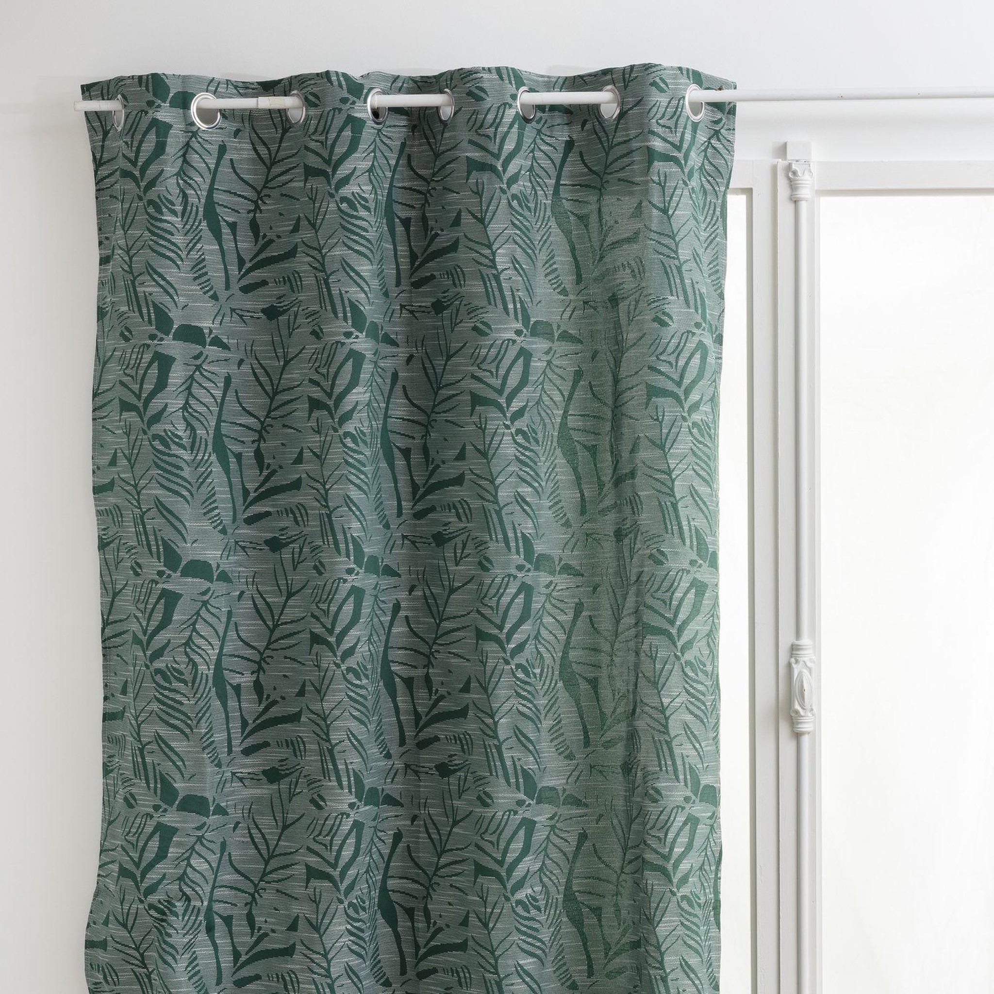 Voir la diapositive 1 : ATMOSPHERA Rideau tissage jacquard Folha