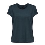 Only T shirt  Femme Only  oster. Coloris disponibles : Bleu