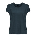 Only T shirt  Femme Only Moster. Coloris disponibles : Bleu