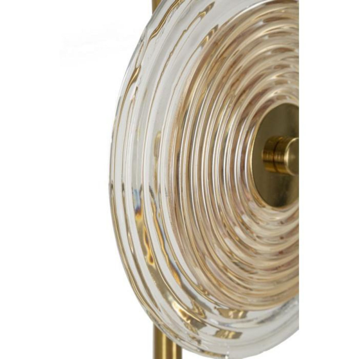 Paris Prix Lampe à Poser Design en Verre  Venice  63cm Or