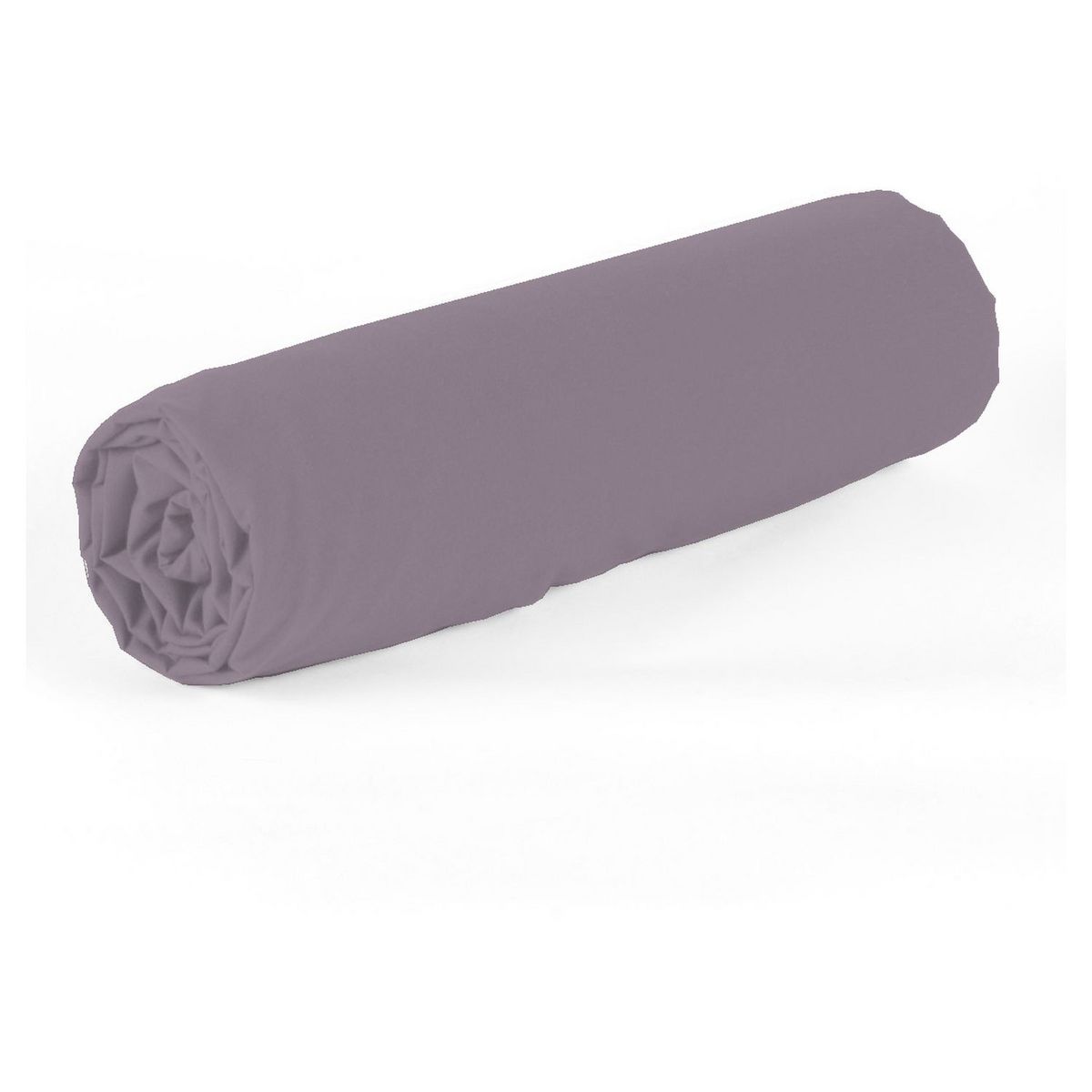 Drap housse uni en coton 47 fils 