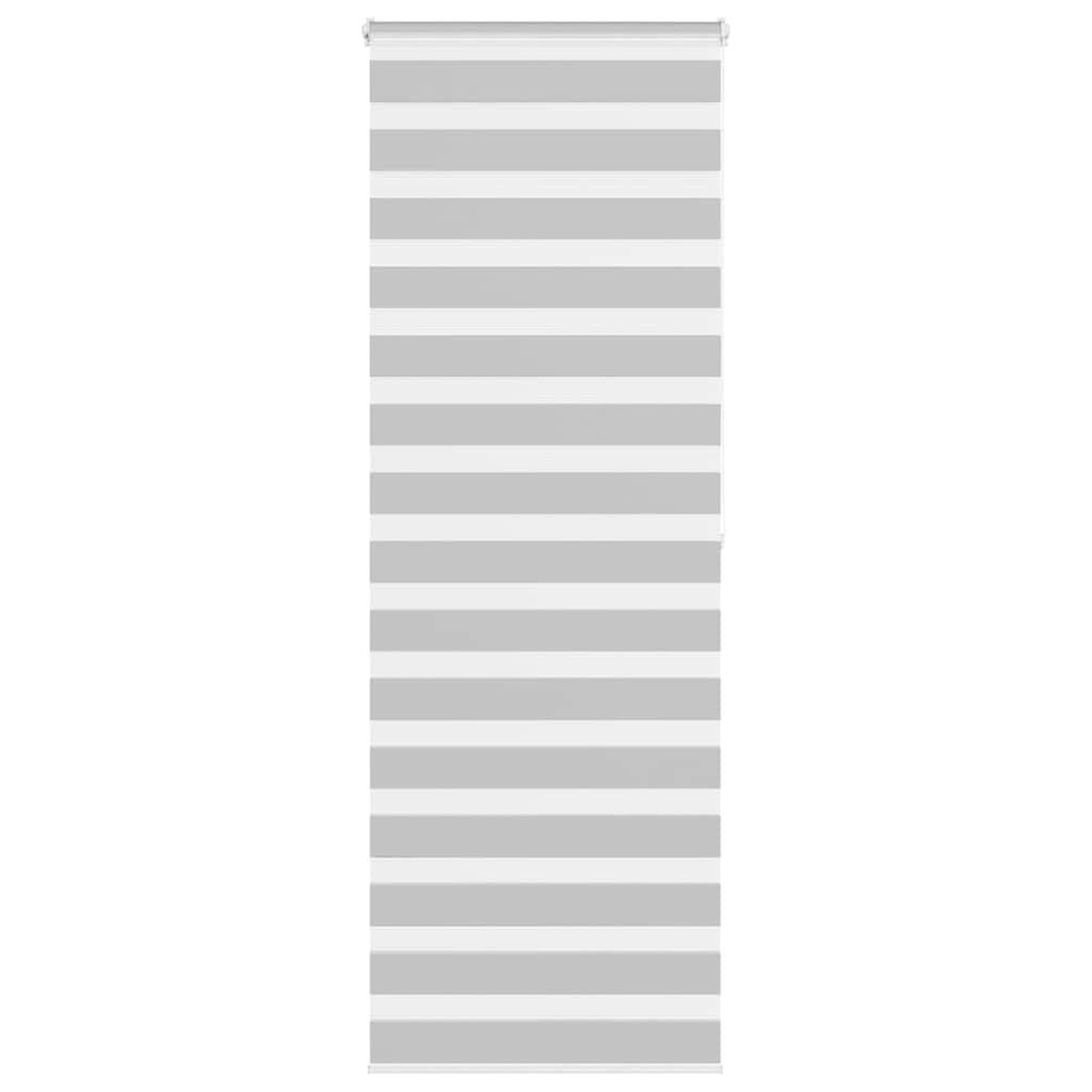 VIDAXL Store zebre gris clair largeur du tissu 80,9 cm polyester
