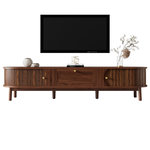 MERAX Meuble tv noyer 170 cm mdf