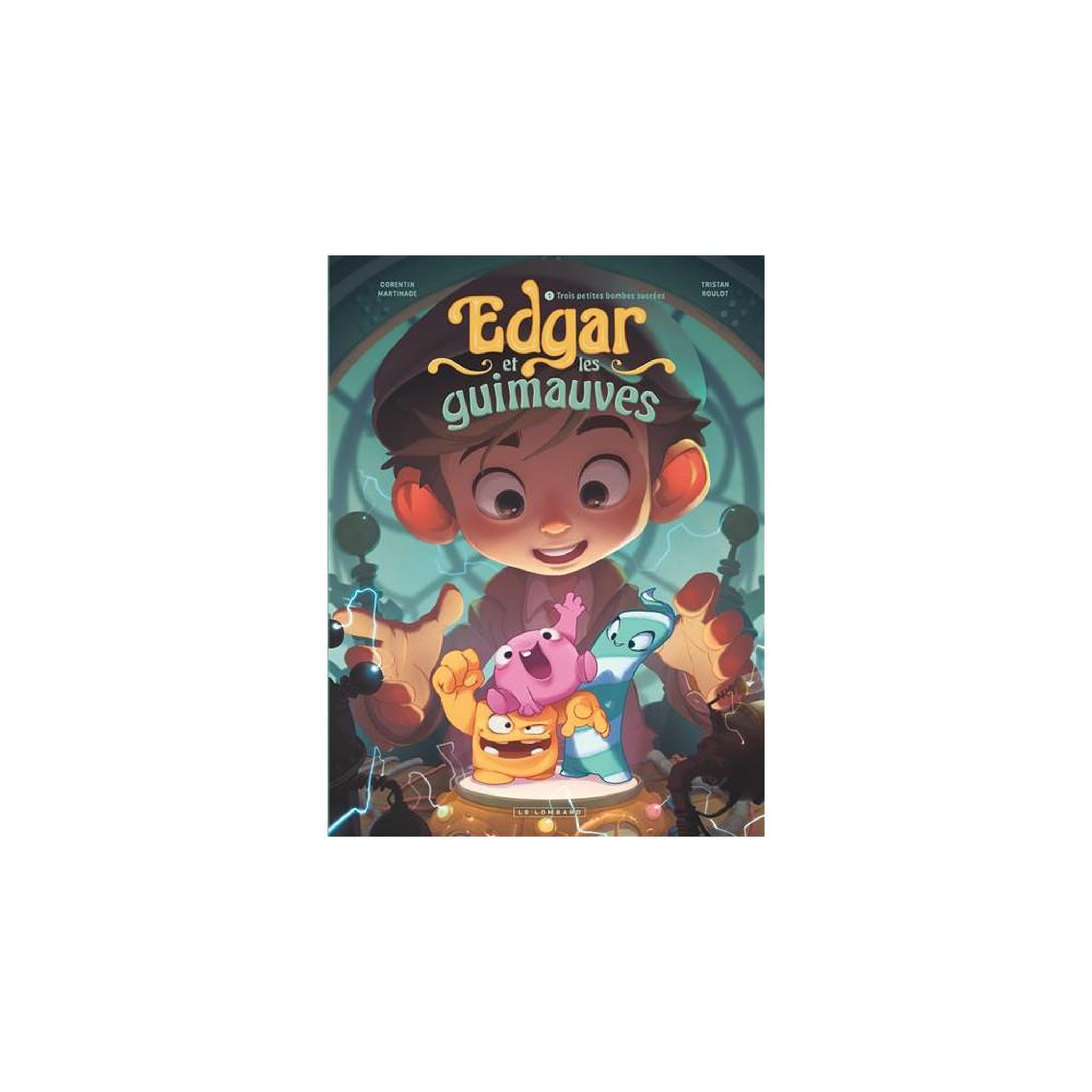 Livre jeunesse tome 1 edgar et les guimauves : trois petites bombes sucrées