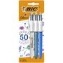 Voir la diapositive 1 : BIC Stylos-bille rétractables pointe moyenne bleu/noir/rouge/vert 4 COULEURS ANNIVERSAIRE (lot de 3)