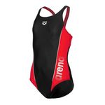 ARENA Maillot de bain /Rouge Fille Arena Thrice Swim Pro Back. Coloris disponibles : Noir