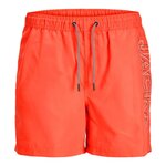 Jack & Jones Short de Bain  Garçon Jack & Jones Double Logo. Coloris disponibles : Rouge
