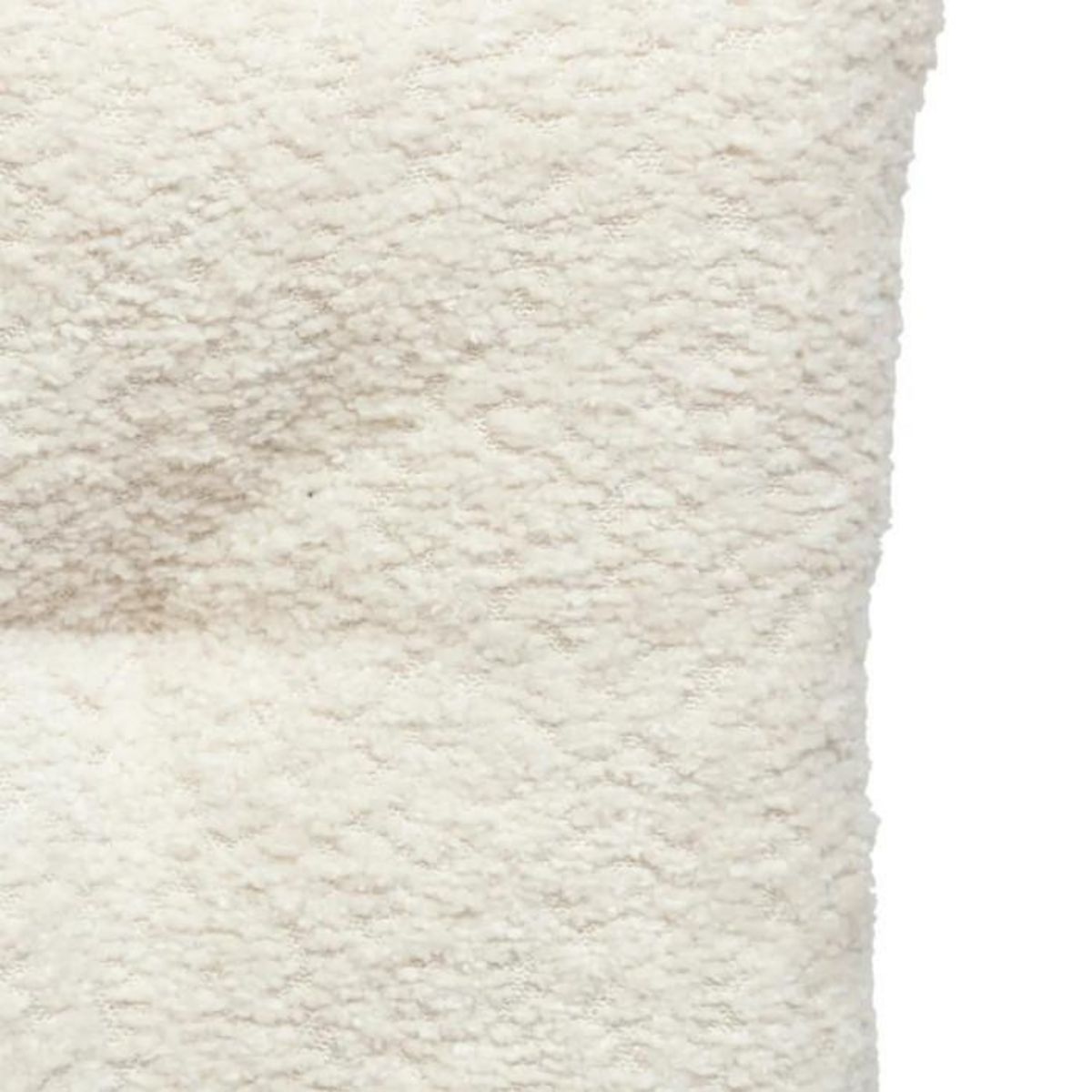 ATMOSPHERA Galette de Chaise Bouclette  Soana  38x38cm Ivoire