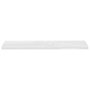 Voir la diapositive 5 : VIDAXL Etagere murale flottante 4pcs Blanc brillant 120x23,5x3,8cm MDF