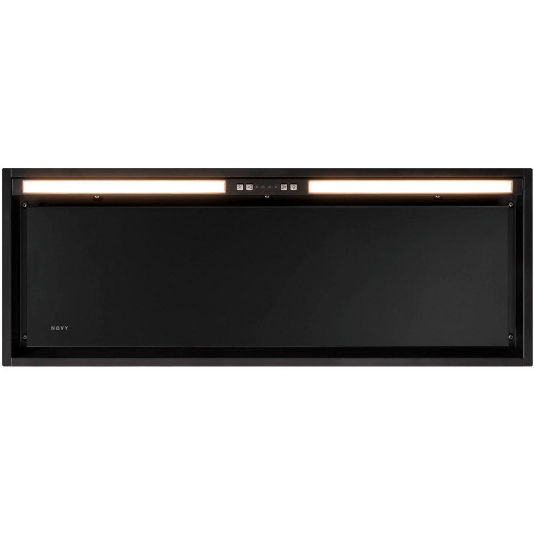 Novy Hotte encastrable CRYSTAL 26082  90cm Verre Noir