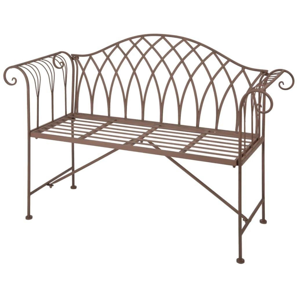 ESSCHERT DESIGN Esschert Design Banc de jardin metal de style anglais ancien MF009