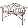 Voir la diapositive 1 : ESSCHERT DESIGN Esschert Design Banc de jardin metal de style anglais ancien MF009