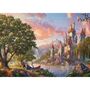 Voir la diapositive 1 : Schmidt Puzzle 3000 pièces : Thomas Kinkade : Le monde magique de Belle, Disney