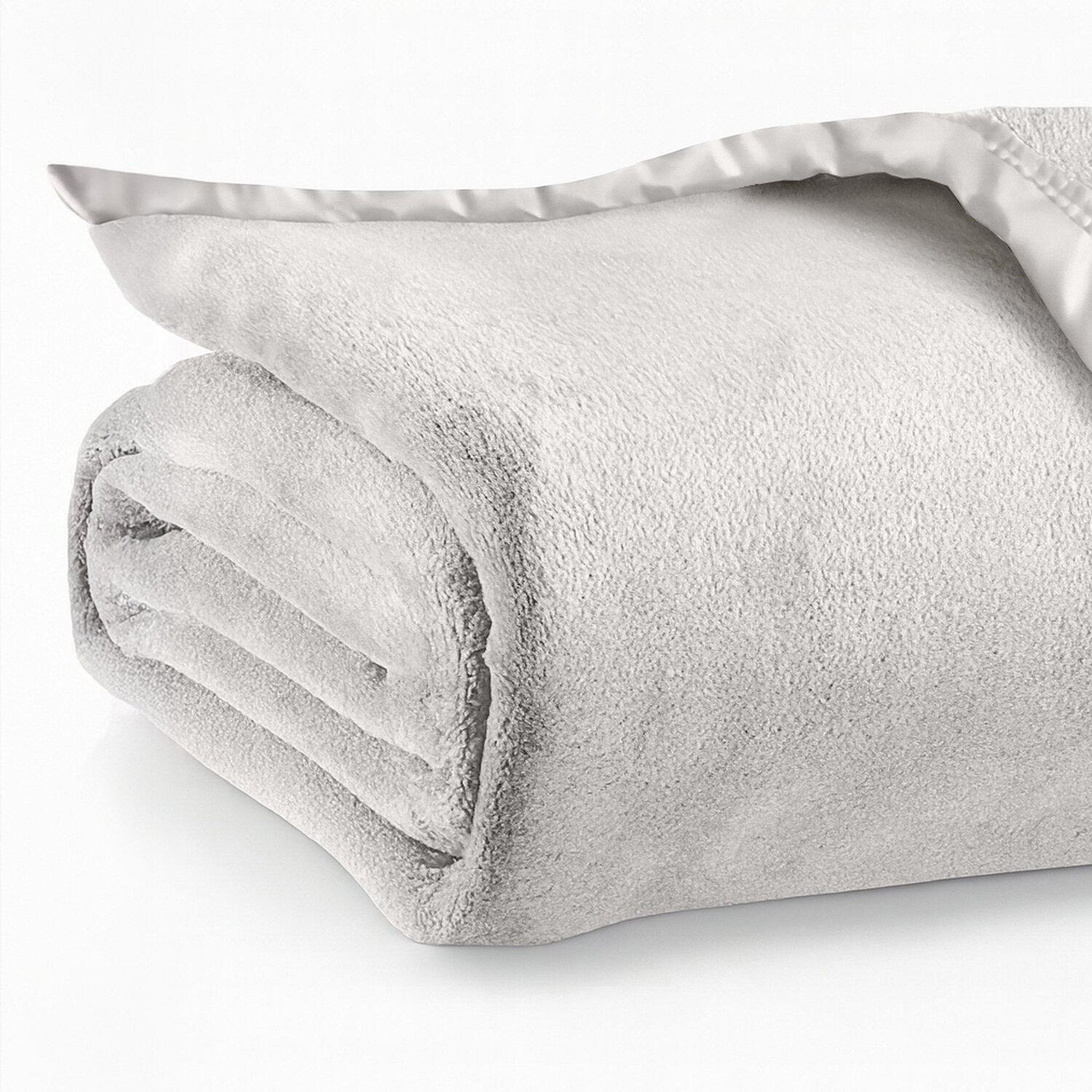 Voir la diapositive 2 : Les Ateliers du Linge Couverture 100%polyester 250gsm mamie 2 pers