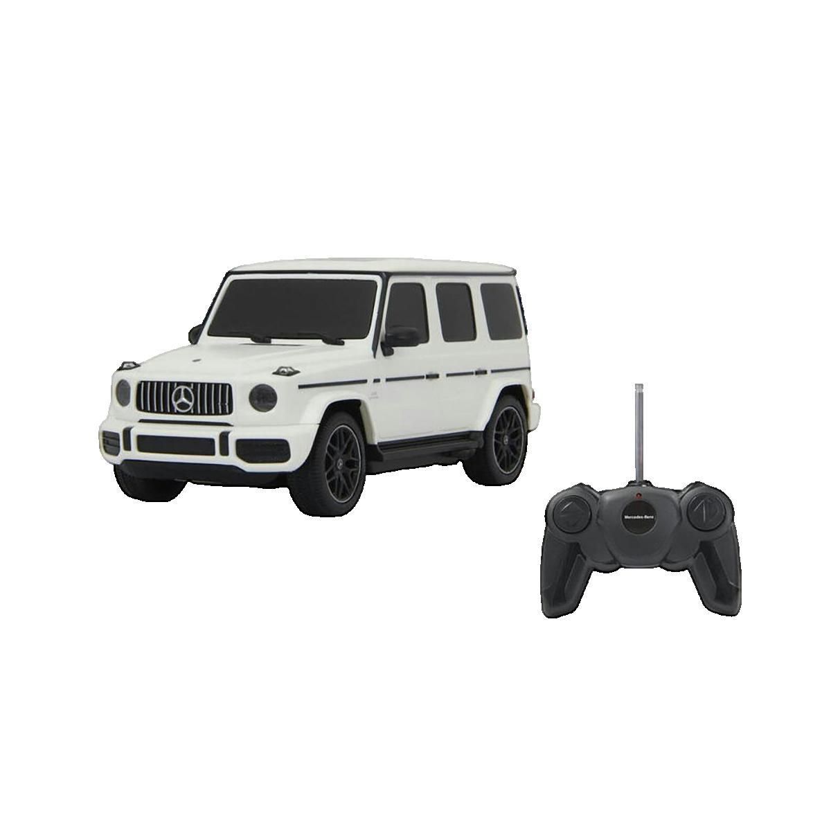 Jamara Voiture radiocommandée Jamara Mercedes-Benz AMG G63 blanc