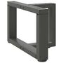 Voir la diapositive 4 : VIDAXL Pieds de table basse forme de T 2pcs anthracite 50x25x(30-31)cm