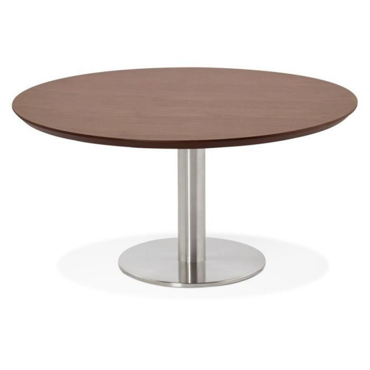 Paris Prix Table Basse Design  Ilma  90cm Noyer