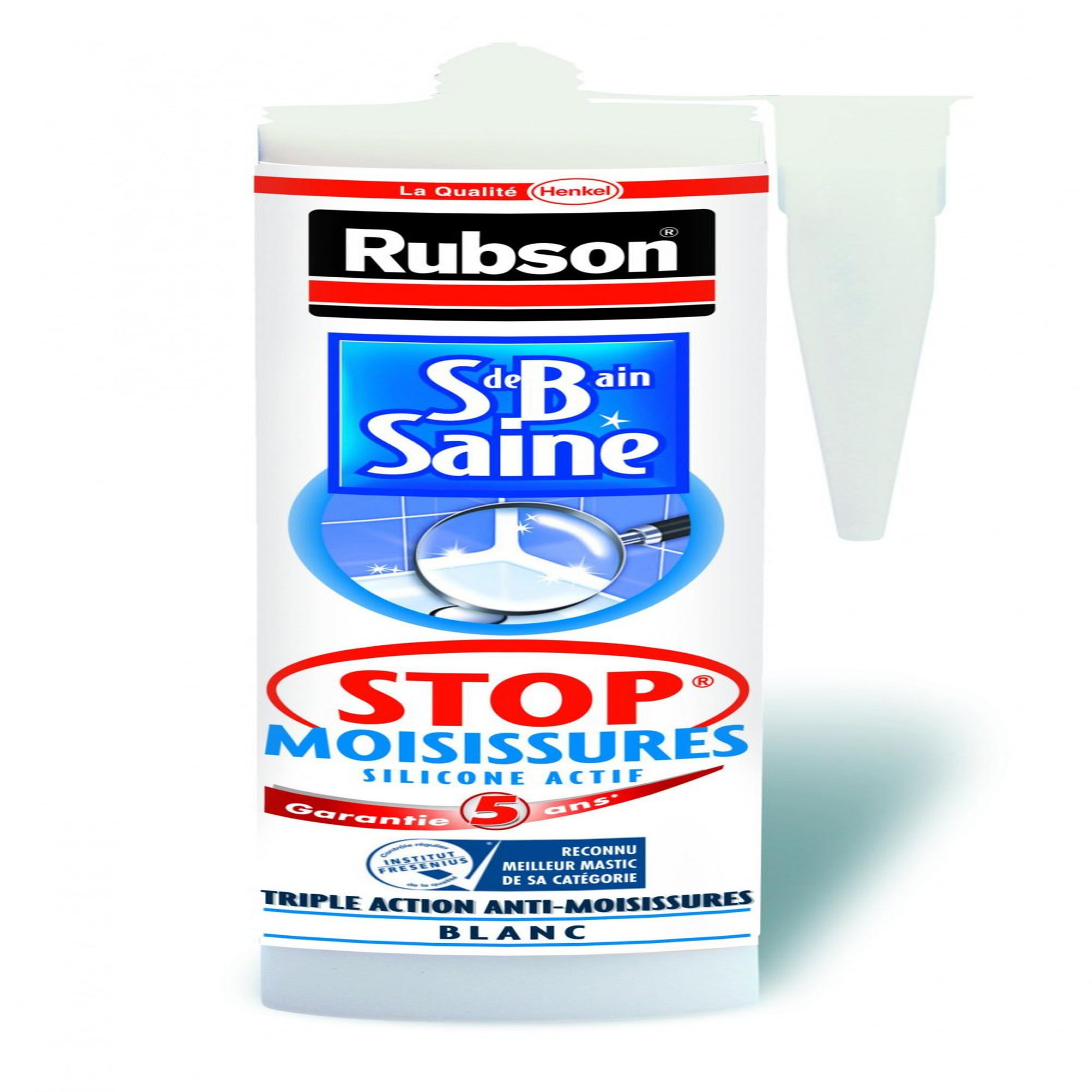 rubson Mastic antimoisissure RUBSON, blanc, 280 ml